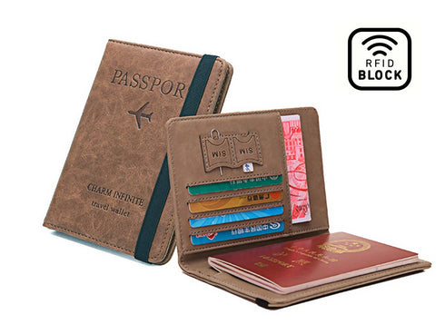 Passport Holders-brown
